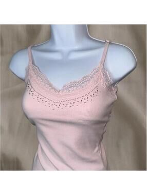 Lace Rhinestone Cami | Y2K Coquette Baby Tee Aesthetic